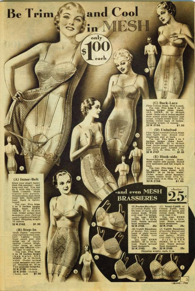 Once Upon a Time - 1934 Bra Advertisement - Life of a Fairy Bra Mother