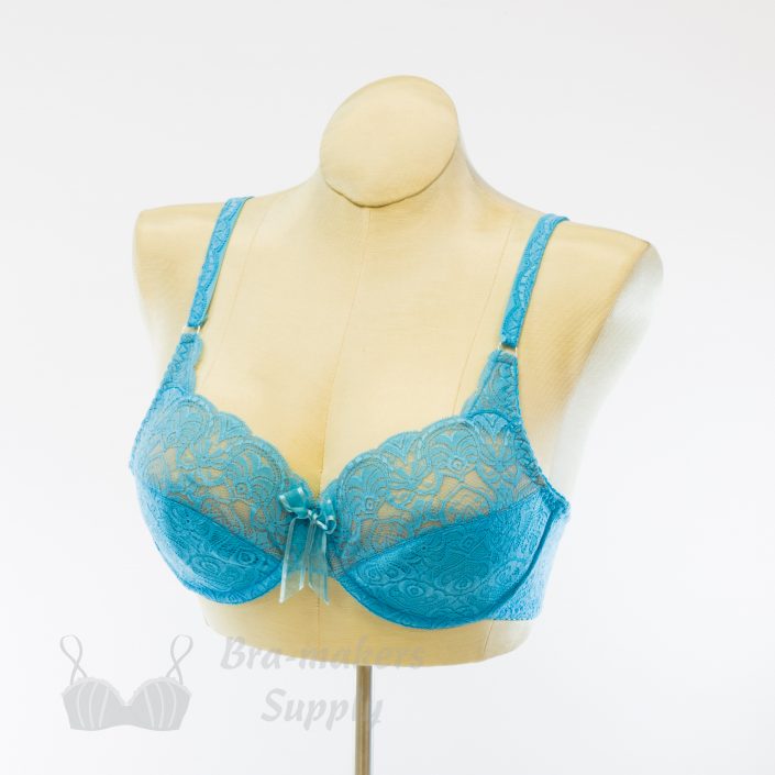 Bra-Makers Supply Bra Corset Samples Gallery turquoise lace classic full band bra