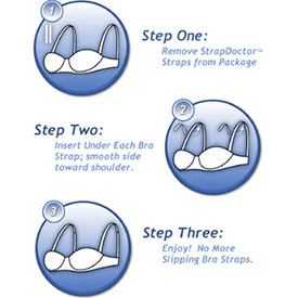 Strap Doctor Stop Slipping Bra Straps - get your now - Bra-Makers Supply