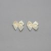 decorative bra bows AB-1 ivory from Bra-Makers Supply set of 2 shown
