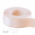 five eighths inch 16mm Strap Elastic peach ES-5 or five eigths inch 16mm Satin Strap Elastic Linen Pantone 12-1008 from Bra-makers Hamilton Supply 1 metre roll shown