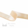 half inch 12mm Strap Elastic beige ES-4 or half inch 12mm Satin Strap Elastic frappe Pantone 14-1212 from Bra-makers Supply backside shown with loop