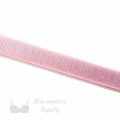 half inch 12mm Strap Elastic pink ES-4 or half inch 12mm Satin Strap Elastic pink dogwood Pantone 12-1706 from Bra-makers Supply Hamilton satin face shown