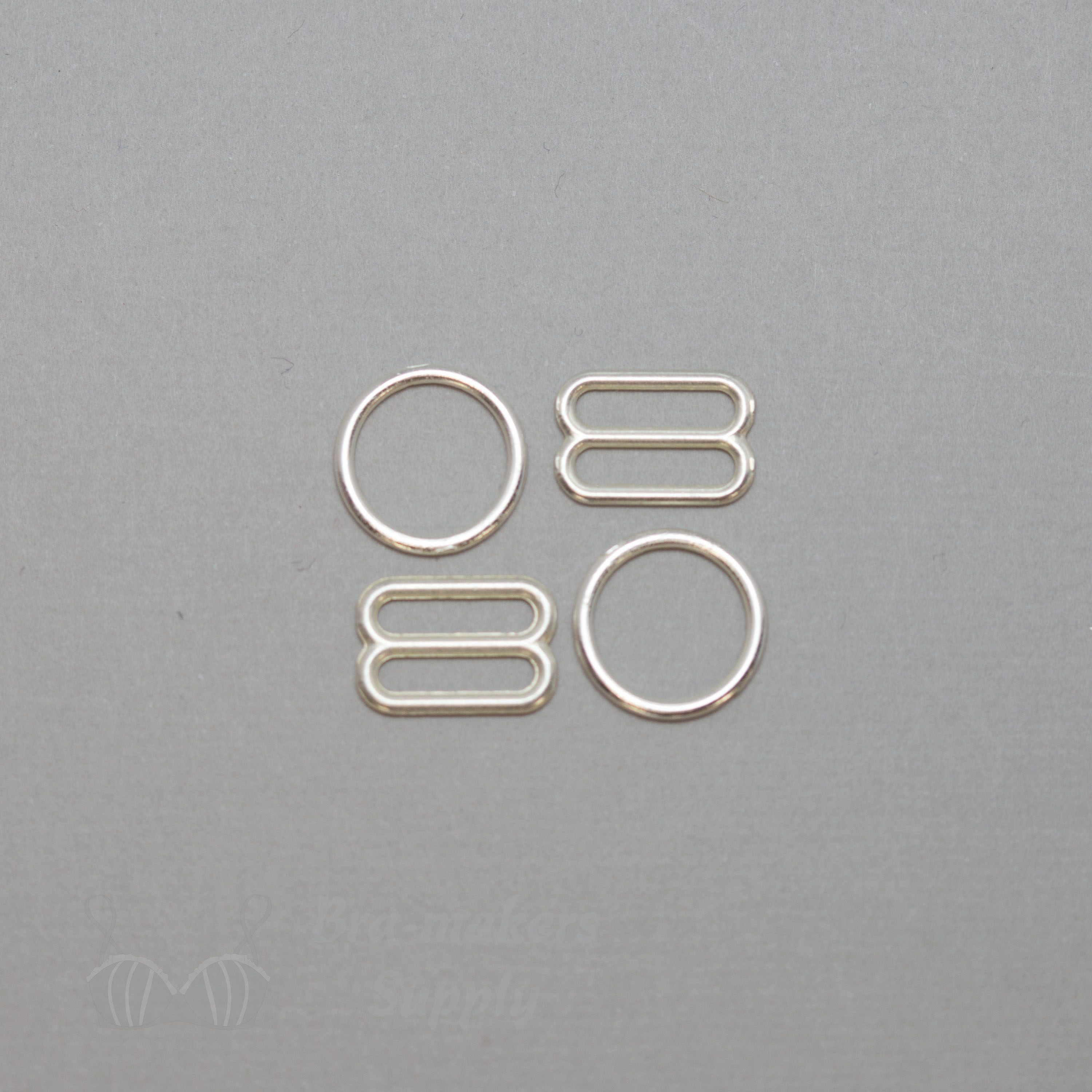 Jewellery Quality Metal Rings Sliders - Bra-Makers Supply