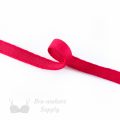 plush underwire casing red UP-2 or underwire channeling lollipop Pantone 18-1764 from Bra-makers Supply front side with loop shown