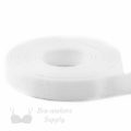 plush underwire casing white UP-2 or underwire channeling bright white Pantone 11-0601 from Bra-makers Supply 1 metre roll shown