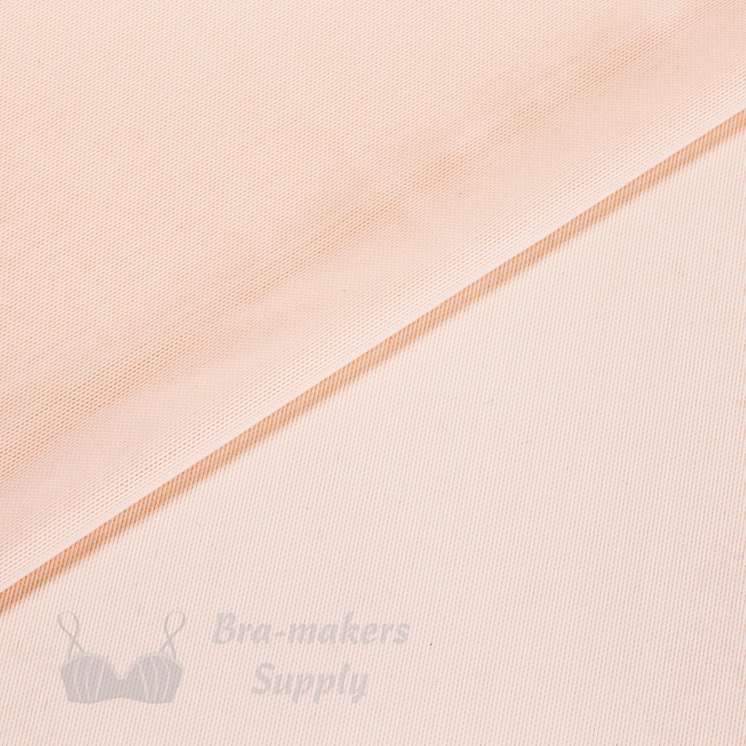 power net power mesh FP-1 peach or stretch bra band wings fabric angel wing Pantone 11-1305 from Bra-Makers Supply folded