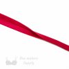 reversible fold-over elastic binding EF-5 red or Pantone 18-1764 Lollipop from Bra-Makers Supply matte fold shown