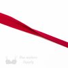 reversible fold-over elastic binding EF-5 red or Pantone 18-1764 Lollipop from Bra-Makers Supply shiny fold shown