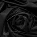 stretch satin mirror satin spandex FR-51 black from Bra-Makers Supply twirl shown