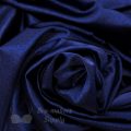 stretch satin mirror satin spandex FR-51 navy blue from Bra-Makers Supply twirl shown