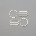 three quarters inch 19mm rings sliders gold silver plated silver or three quarters inch 19mm Jewellery quality metal rings sliders Bra-Makers Supply 2 rings 2 sliders