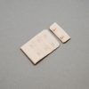 2x3 bra hook and eye peach HS-23 or 2x3 hook and eye back closures linen Pantone 12-1008 from Bra-Makers Supply front shown