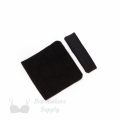 3x3 bra hook and eye black HS-33 or 3x3 hook and eye back closures anthracite Pantone 19-4007 from Bra-Makers Supply back shown