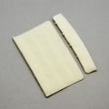 5x3 bra hook and eye ivory HS-53 or 5x3 hook and eye back closures winter white Pantone 11-0507 from Bra-Makers Supply back shown