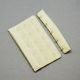 5x3 bra hook and eye ivory HS-53 or 5x3 hook and eye back closures winter white Pantone 11-0507 from Bra-Makers Supply front shown