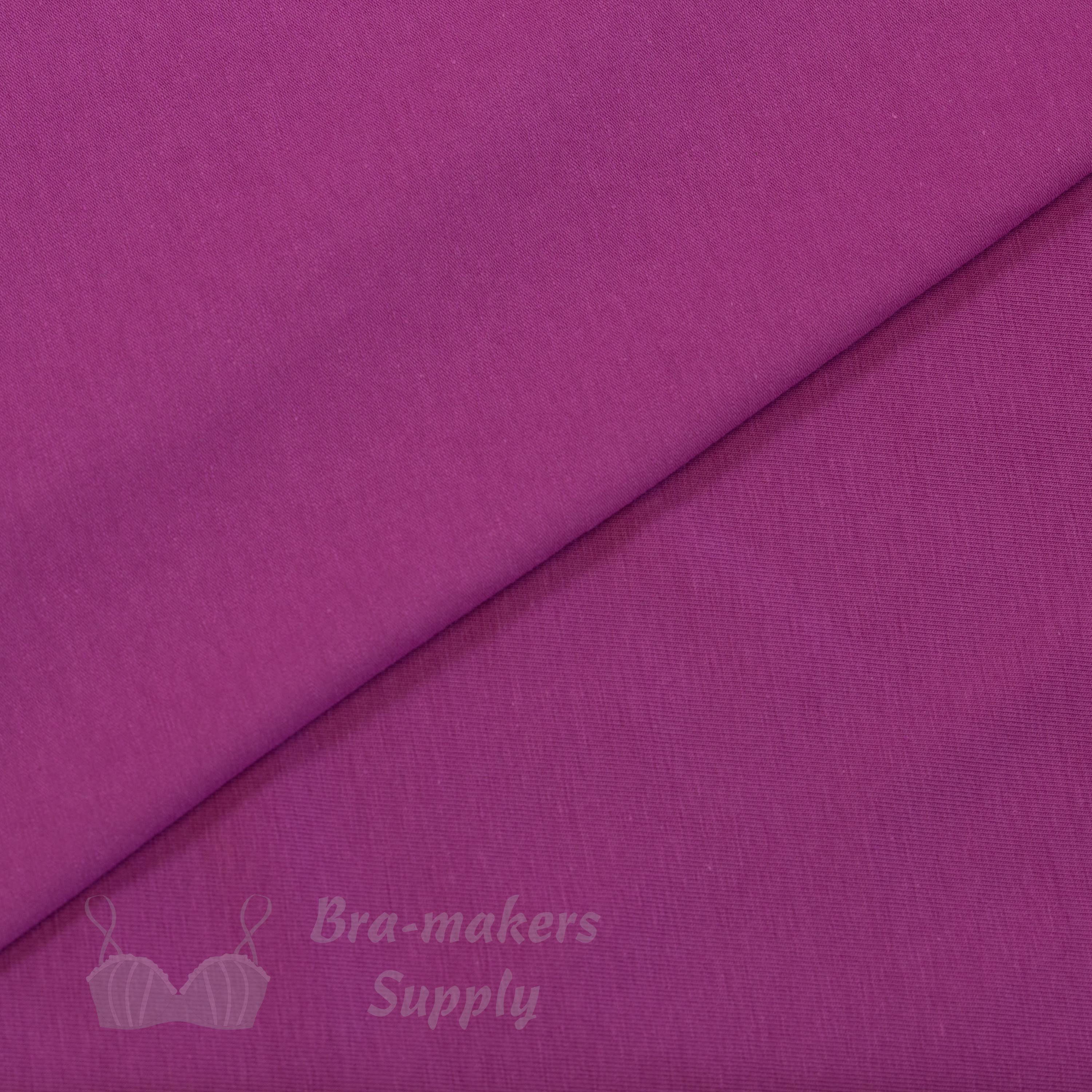 active cotton spandex fabric wickable fabric FC-75 fuchsia from Bra-Makers Supply folded shown