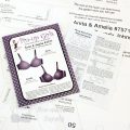 anita amelia foam cup bra pattern PB-7571 from Bra-Makers Supply cover instructions pattern shown