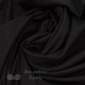 cotton spandex or cotton double knit fabric FC-5 black from Bra-Makers Supply twirl shown