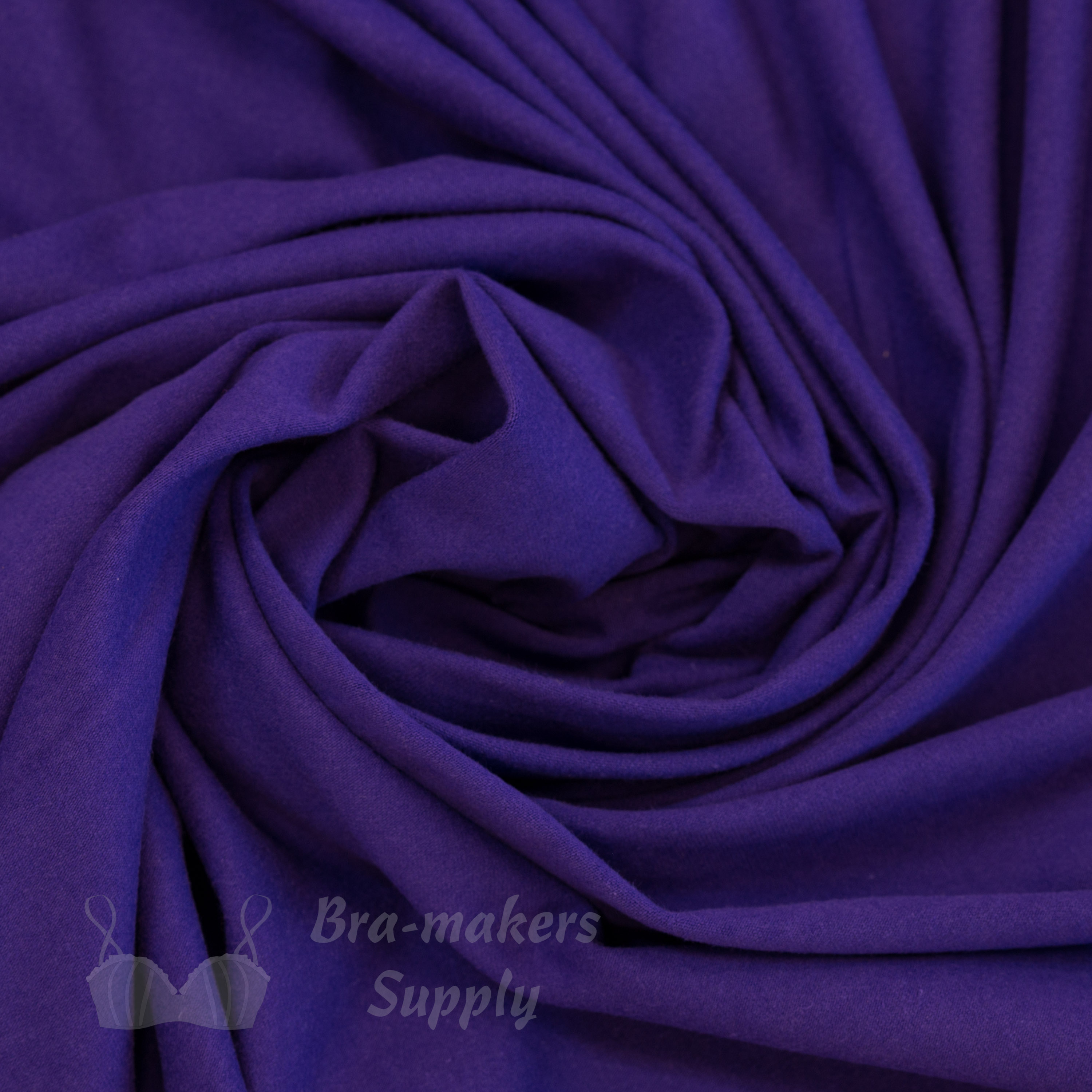  Cotton Lycra Jersey Knit Fabric Purple - per Meter