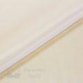 duoplex reversible low stretch bra cup fabric FJ-6 ivory or low stretch bra cup fabric winter white Pantone 11-0507 from Bra-Makers Supply folded