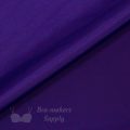 duoplex reversible low stretch bra cup fabric FJ-6 purple low stretch bra cup fabric purple Pantone 19-3748 from Bra-Makers Supply folded