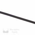 filpar rubber elastic swimwear elastic ETS-9 black from Bra-Makers Supply flat shown