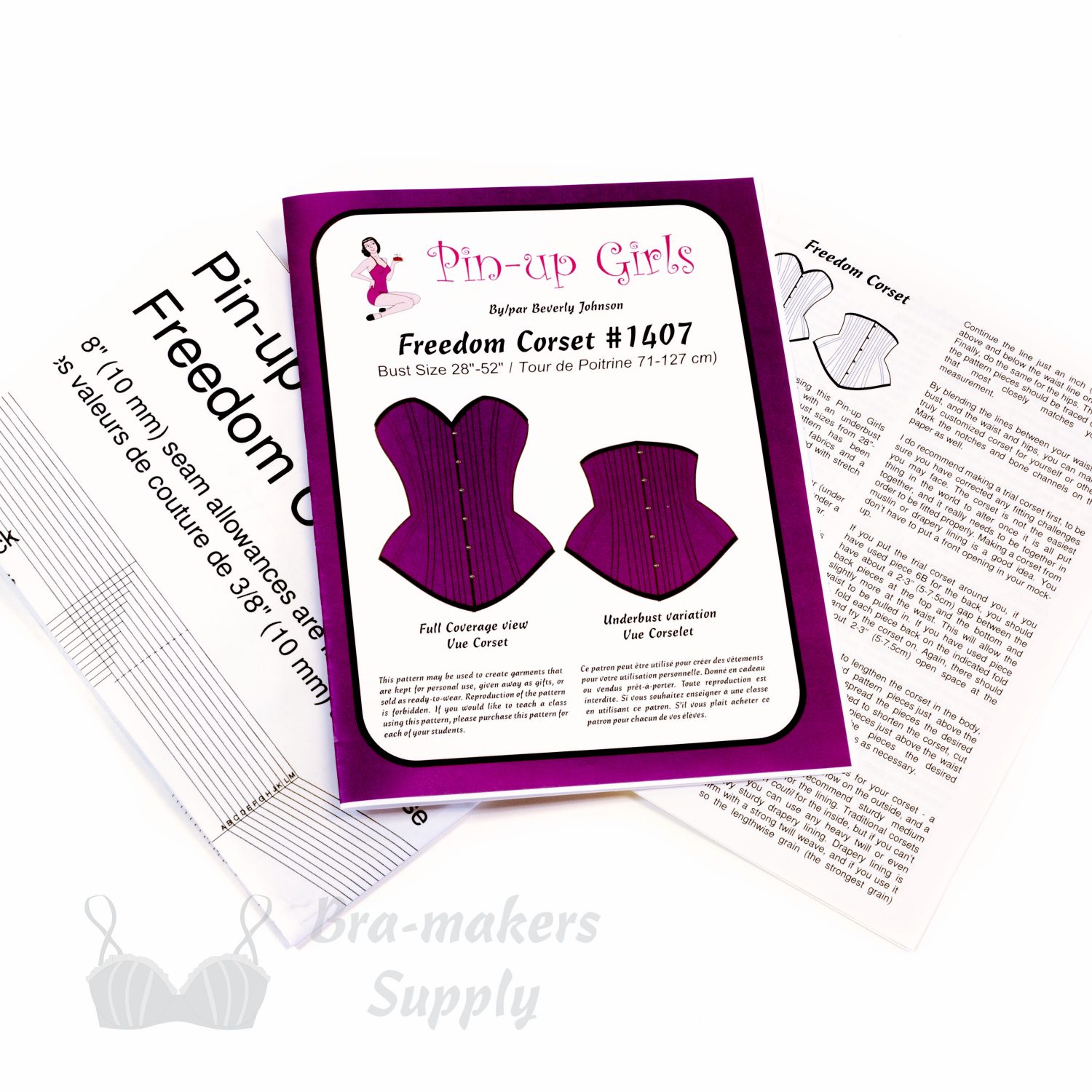 Freedom Corset Pattern BraMakers Supply