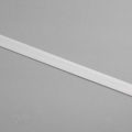 half inch satin stripe strap elastic or 12 mm bra strap elastic ES-44 white from Bra-Makers Supply front side shown