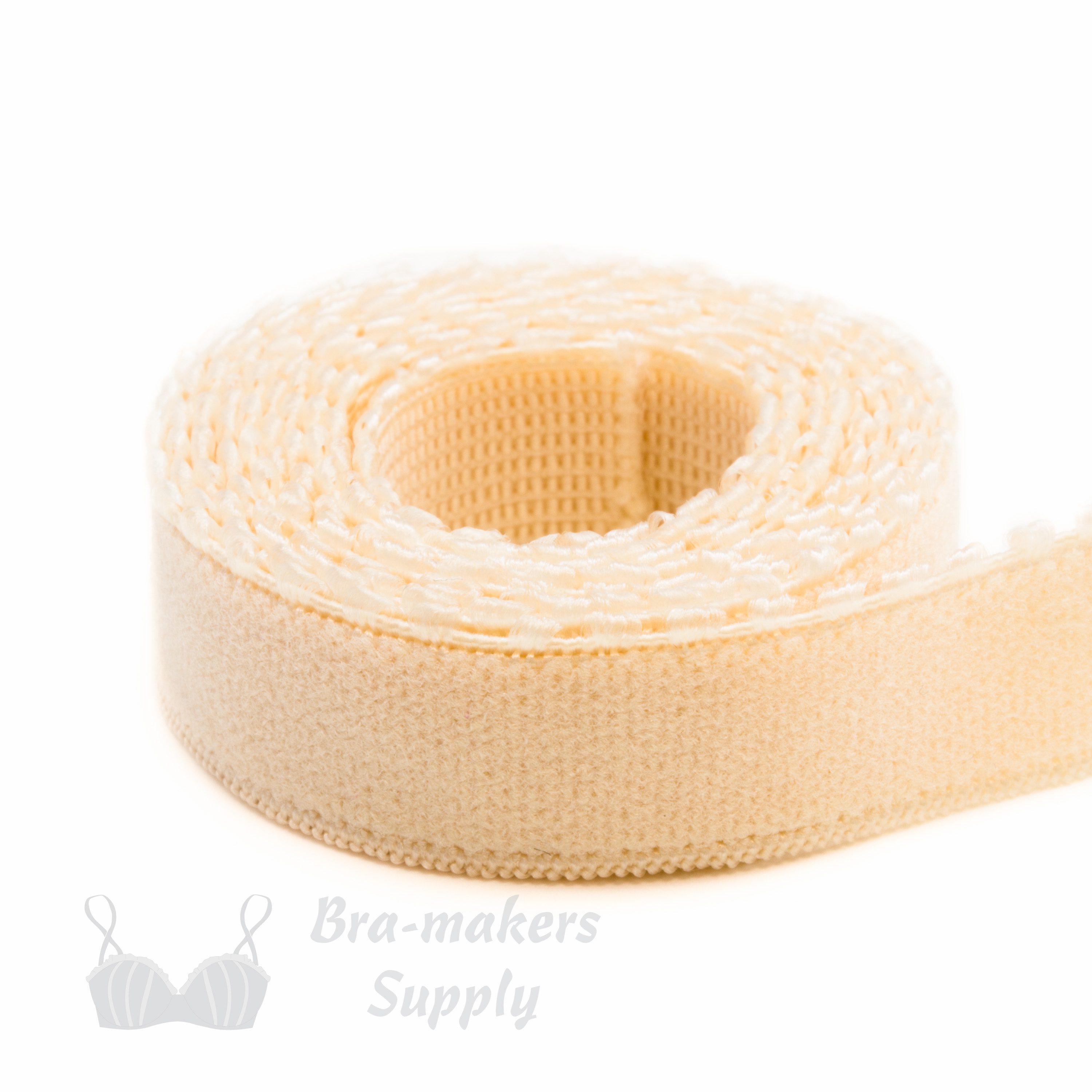 EB-67 - 3/4 Picot Edged Plush Back Elastic Bra Band Elastic