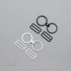 meatal ring hooks RH-60 black white from Bra-Makers Supply sets shown