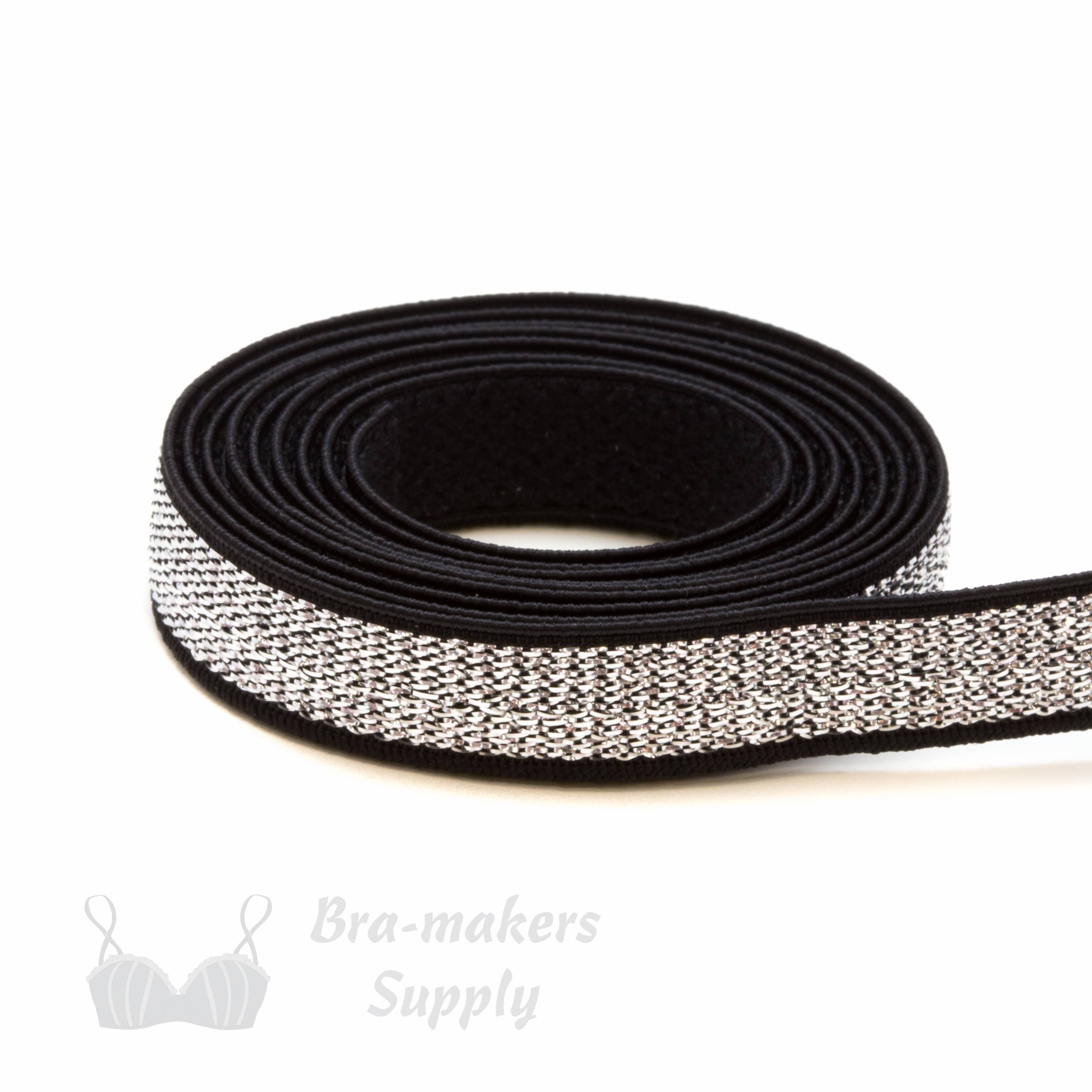 ES-3 - Metallic Bra Strap Elastic - Bra-makers Supply the leading global  source for bra making and corset making supplies