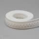 sheer insert strap elastic ES-42 white from Bra-Makers Supply 1 metre roll shown