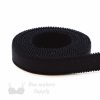 soft touch bra strap elastic ES-31 black from Bra-Makers Supply 1 metre roll shown