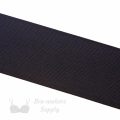 three inch tunnel elastic ET-75 black or 75 mm sport bra elastic from Bra-Makers Supply Hamilton flat shown