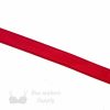 three quarters of an inch satin stripe strap elastic or 18 mm bra strap elastic ES-64 red from Bra-Makers Supply front side shown