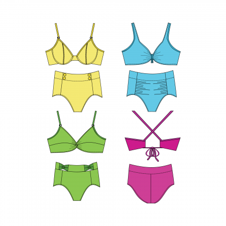 Three Sisters Bikini Pattern BraMakers Supply Classy Bikini Patterns Three Sisters Bikini Pattern BraMakers Supply Classy Bikini Patterns