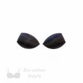 angled foam bra cups swimwear cups MA-32 black from Bra-Makers Supply