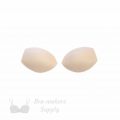 angled foam bra cups swimwear cups MA-36 beige from Bra-Makers Supply