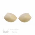 angled foam bra cups swimwear cups MA-44 beige from Bra-Makers Supply