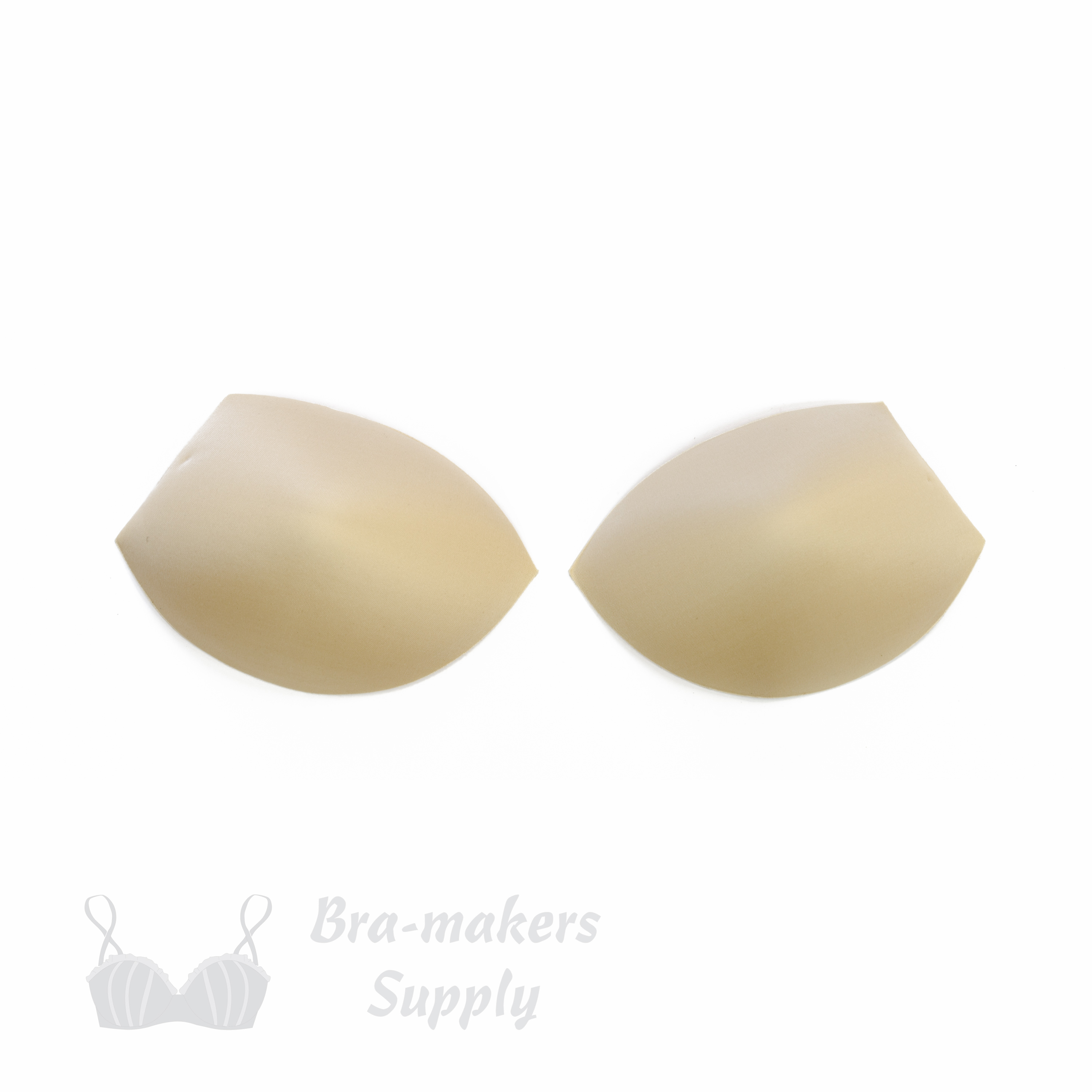 Molded Triangle Bra Cups - Beige and White (Set) – HaloFabricAddicts