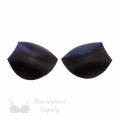 angled foam bra cups swimwear cups MA-48 black from Bra-Makers Supply