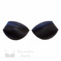 angled foam bra cups swimwear cups MA-50 black from Bra-Makers Supply