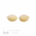 balconette foam bra cups swimwear cups MB-32 beige from Bra-Makers Supply