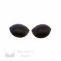 balconette foam bra cups swimwear cups MB-36 black from Bra-Makers Supply