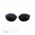 balconette foam bra cups swimwear cups MB-38 black from Bra-Makers Supply