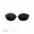 balconette foam bra cups swimwear cups MB-38 black from Bra-Makers Supply