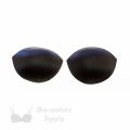 balconette foam bra cups swimwear cups MB-44 black from Bra-Makers Supply