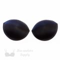 balconette foam bra cups swimwear cups MB-52 black from Bra-Makers Supply