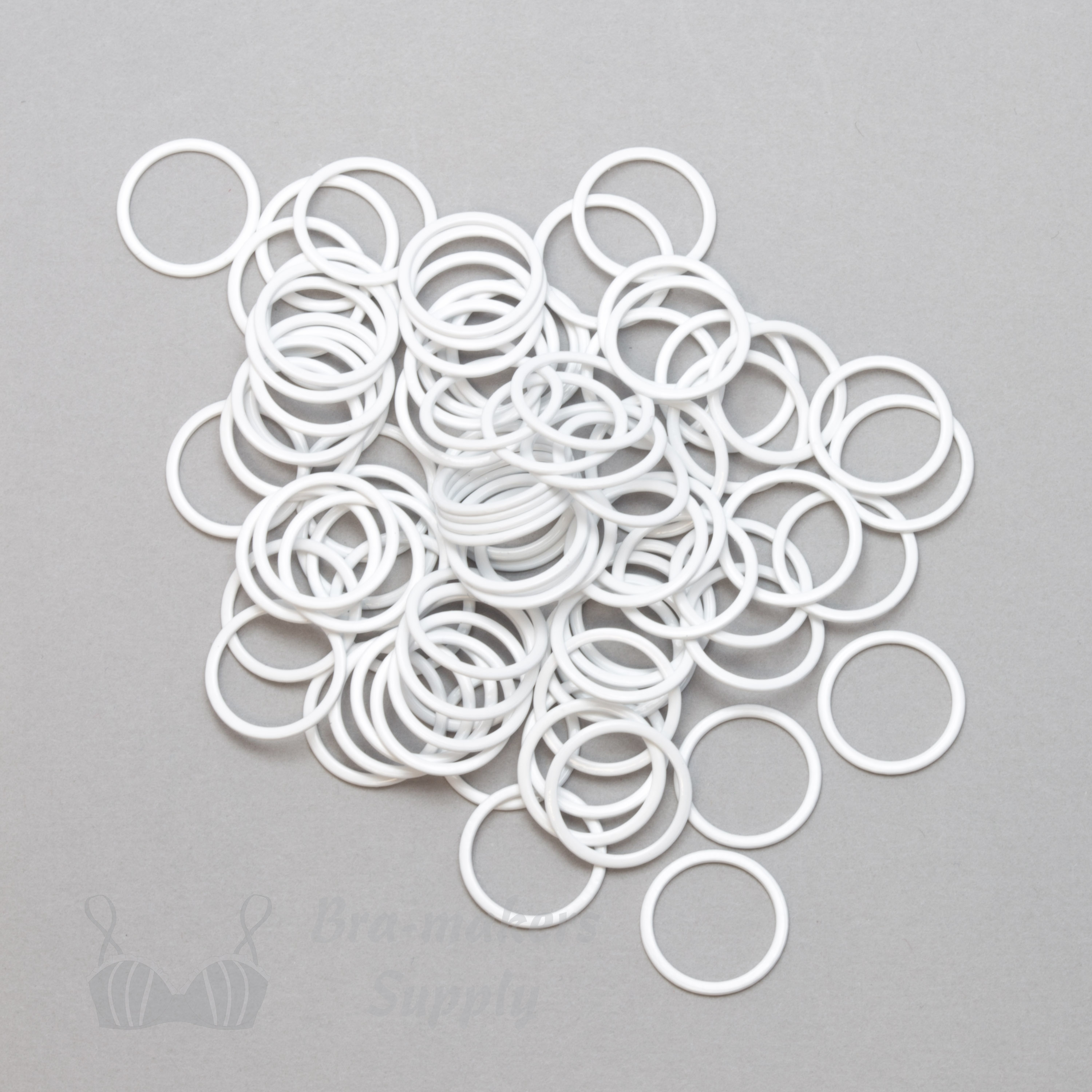 Nylon Coated Metal Sliders Rings - Bra-Makers Supply